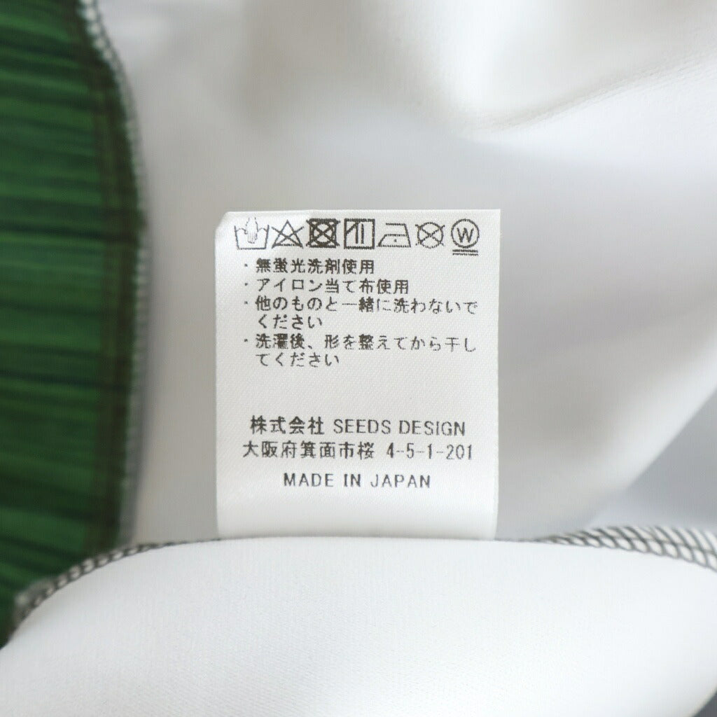 TALKING ABOUT THE ABSTRACTION(トーキング アバウト ザ アブストラクション) RAF MA-1 BOMBER JACKET PRINTED 総柄プリント プルオーバーパーカー グリーン NPT-DP-001