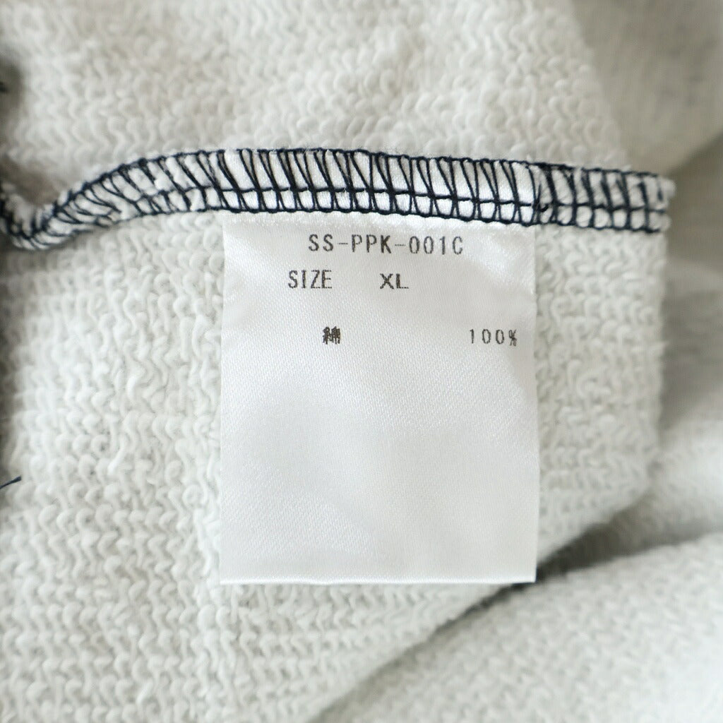 TALKING ABOUT THE ABSTRACTION(トーキング アバウト ザ アブストラクション) Chalse Photo Hoodie フォト総柄プリント プルオーバーパーカー ブラック SS-PPK-001C