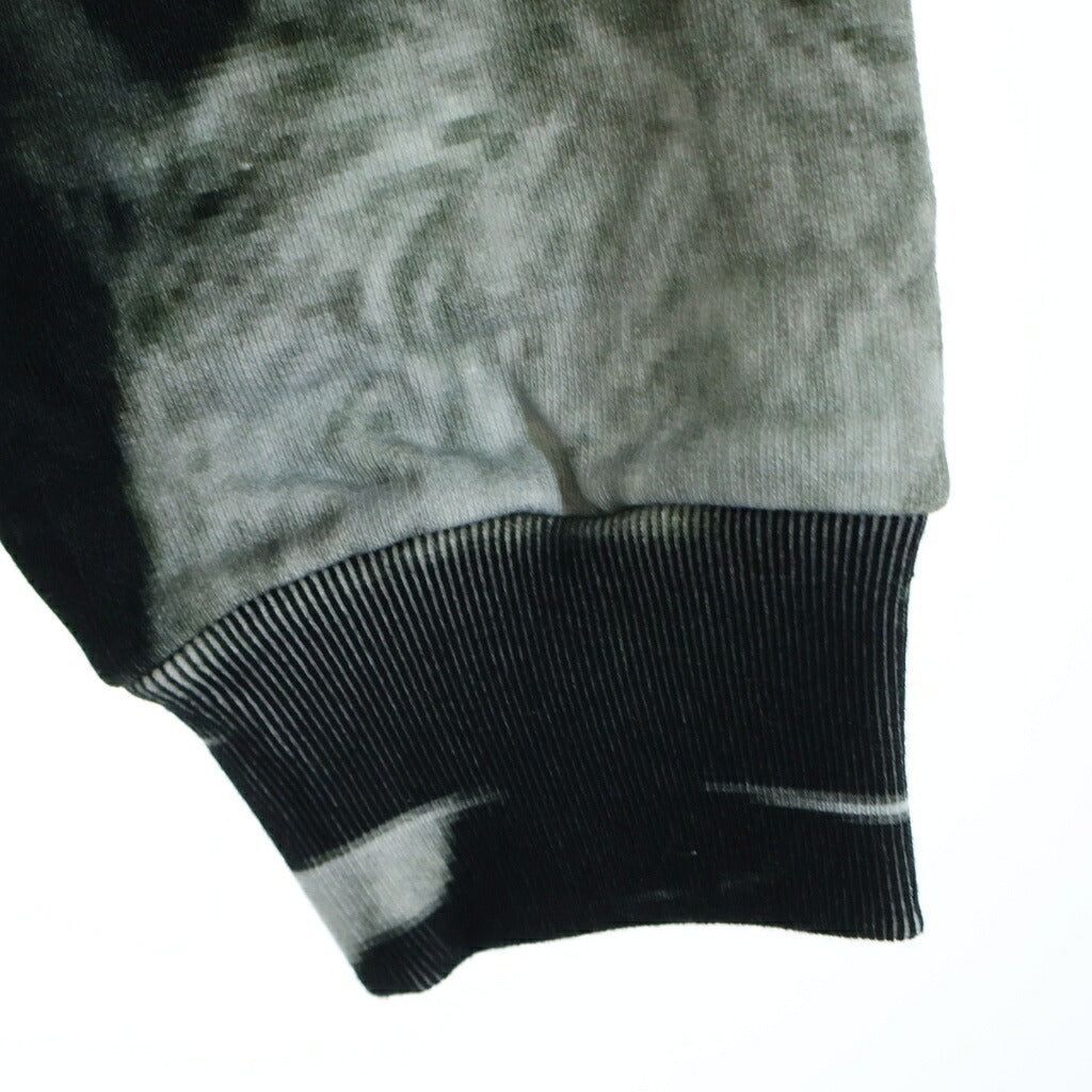 TALKING ABOUT THE ABSTRACTION(トーキング アバウト ザ アブストラクション) Chalse Photo Hoodie フォト総柄プリント プルオーバーパーカー ブラック SS-PPK-001C