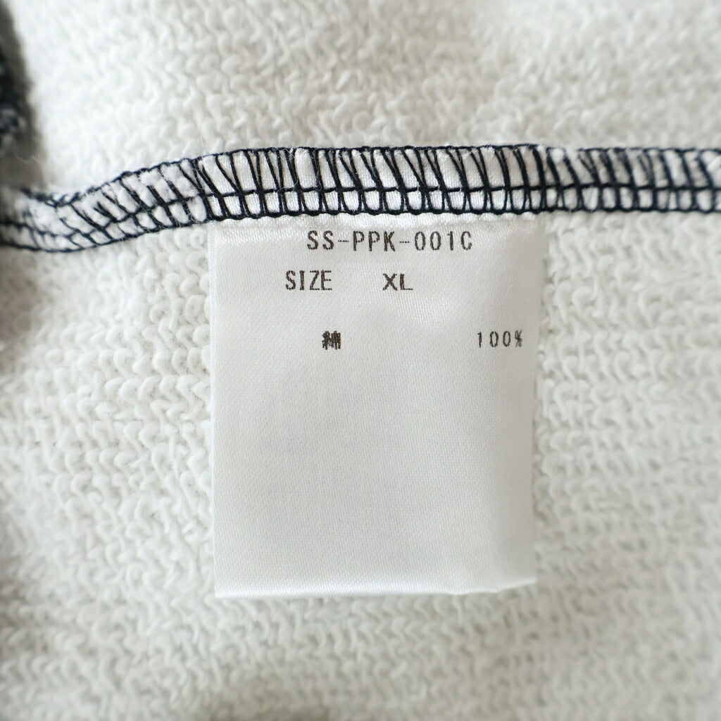 TALKING ABOUT THE ABSTRACTION(トーキング アバウト ザ アブストラクション) Chalse Photo Hoodie フォト総柄プリント プルオーバーパーカー ブラック SS-PPK-001C