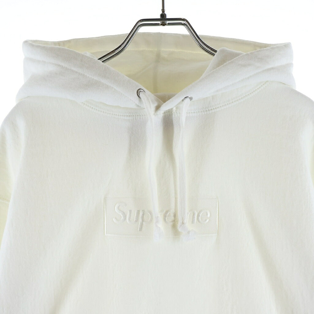 SUPREME(シュプリーム) 23AW Box logo Hooded Sweatshirt ボックス ロゴ フーデット スウェットシャツ パーカー ホワイト