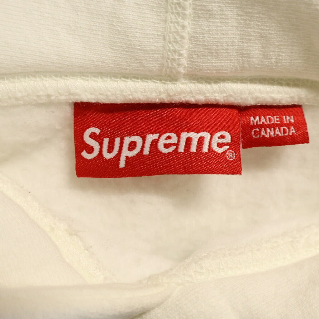 SUPREME(シュプリーム) 23AW Box logo Hooded Sweatshirt ボックス ロゴ フーデット スウェットシャツ パーカー ホワイト