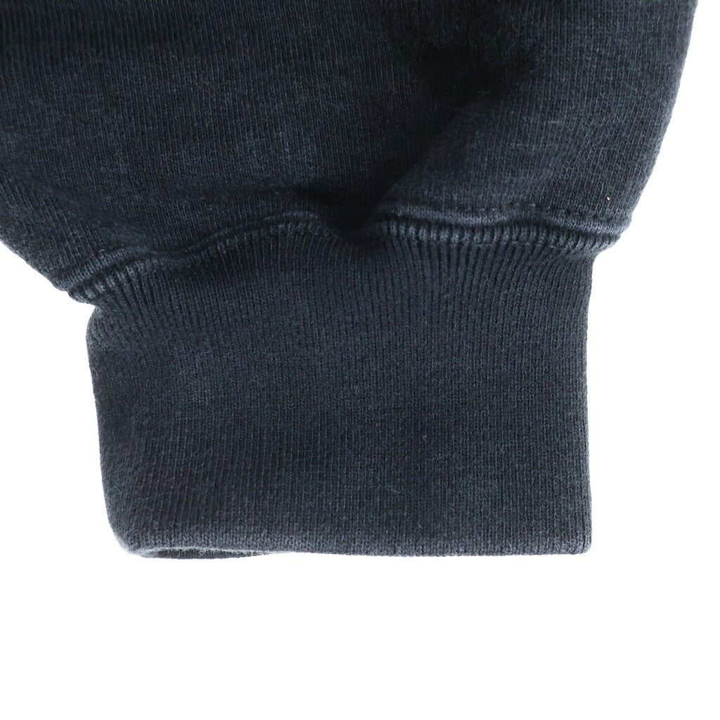SUPREME(シュプリーム) 25AW Washed Old English Hooded Sweatshirt ウォッシュド加工 フロントロゴプリント プルオーバーパーカー ブラック