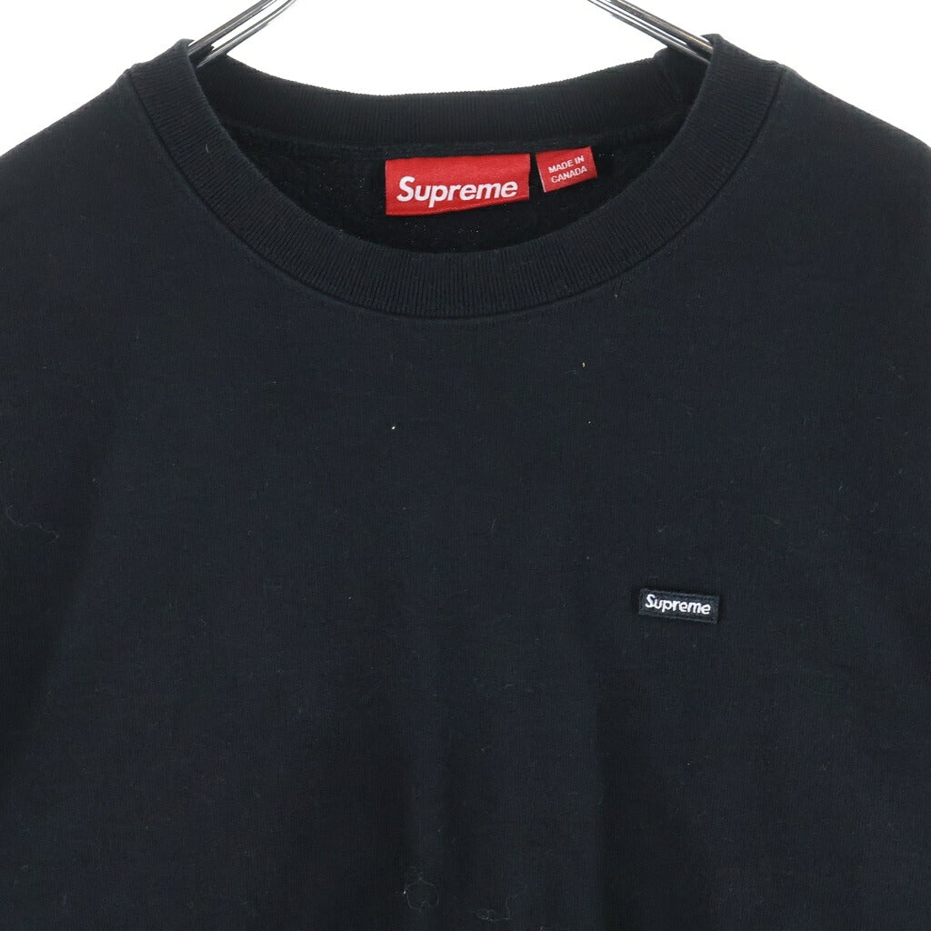 SUPREME(シュプリーム) 22AW Small Box Logo Sweatshirt スモールボックスロゴ クルーネックスウェットトレーナー ブラック