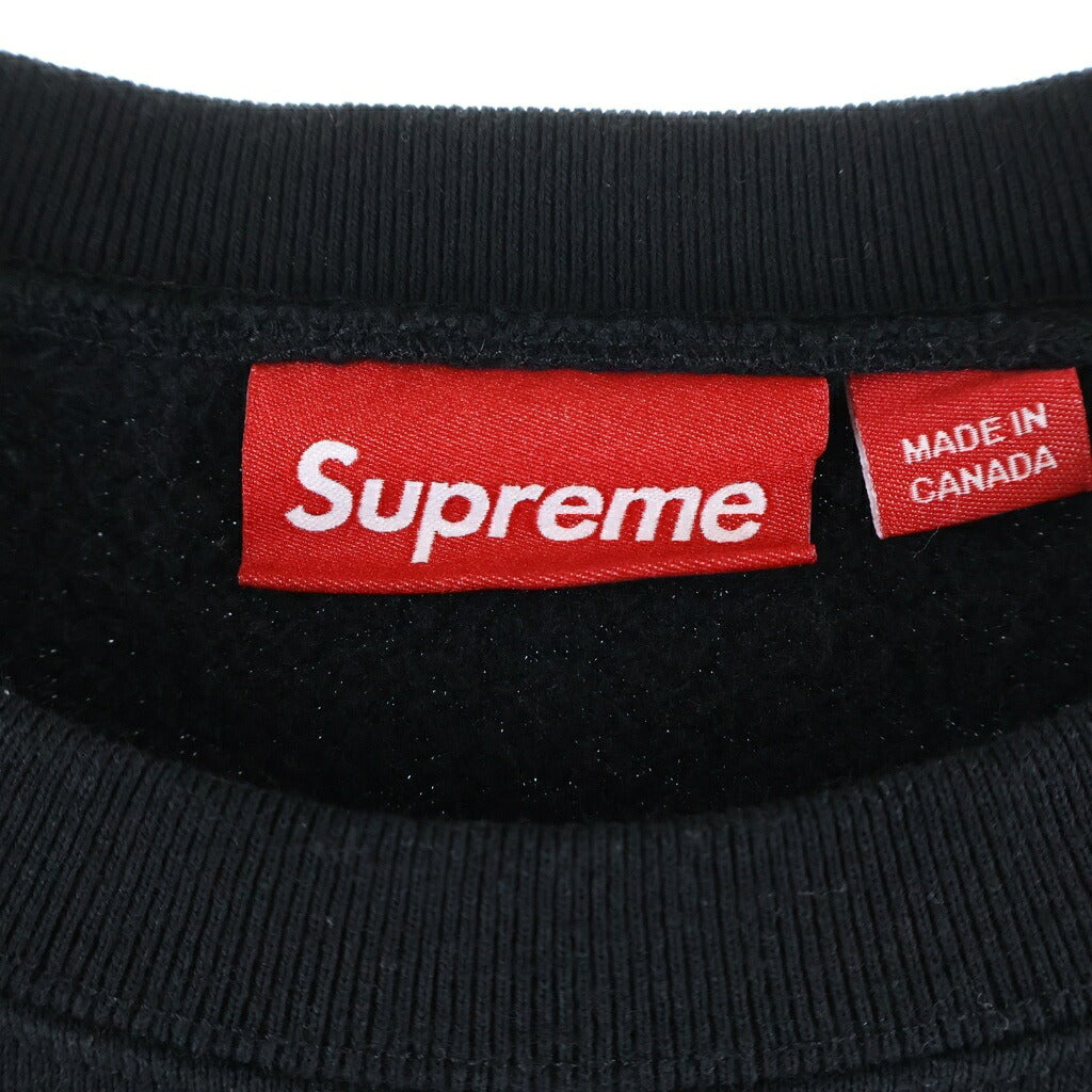 SUPREME(シュプリーム) 22AW Small Box Logo Sweatshirt スモールボックスロゴ クルーネックスウェットトレーナー ブラック