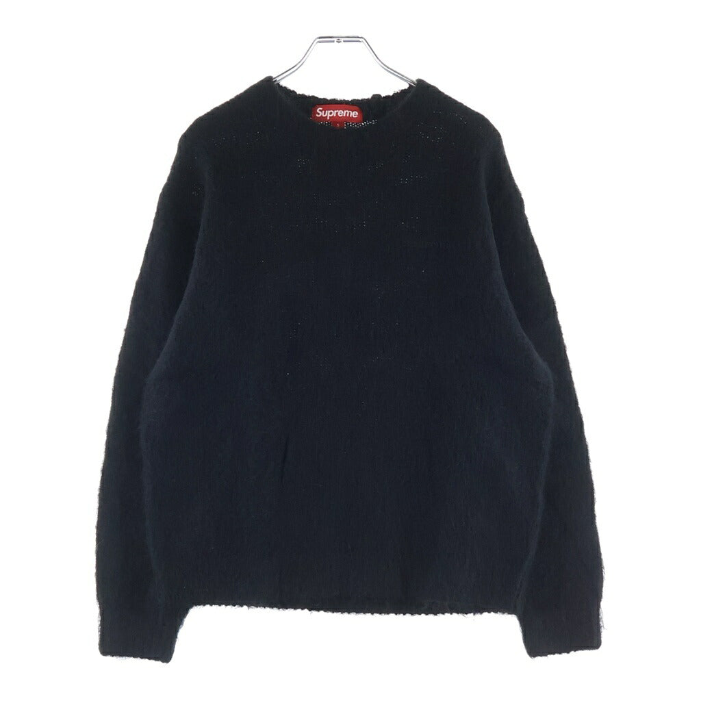 SUPREME(シュプリーム) 25AW Brushed Mohair Sweater ブラッシュド モヘア ニットセーター ブラック