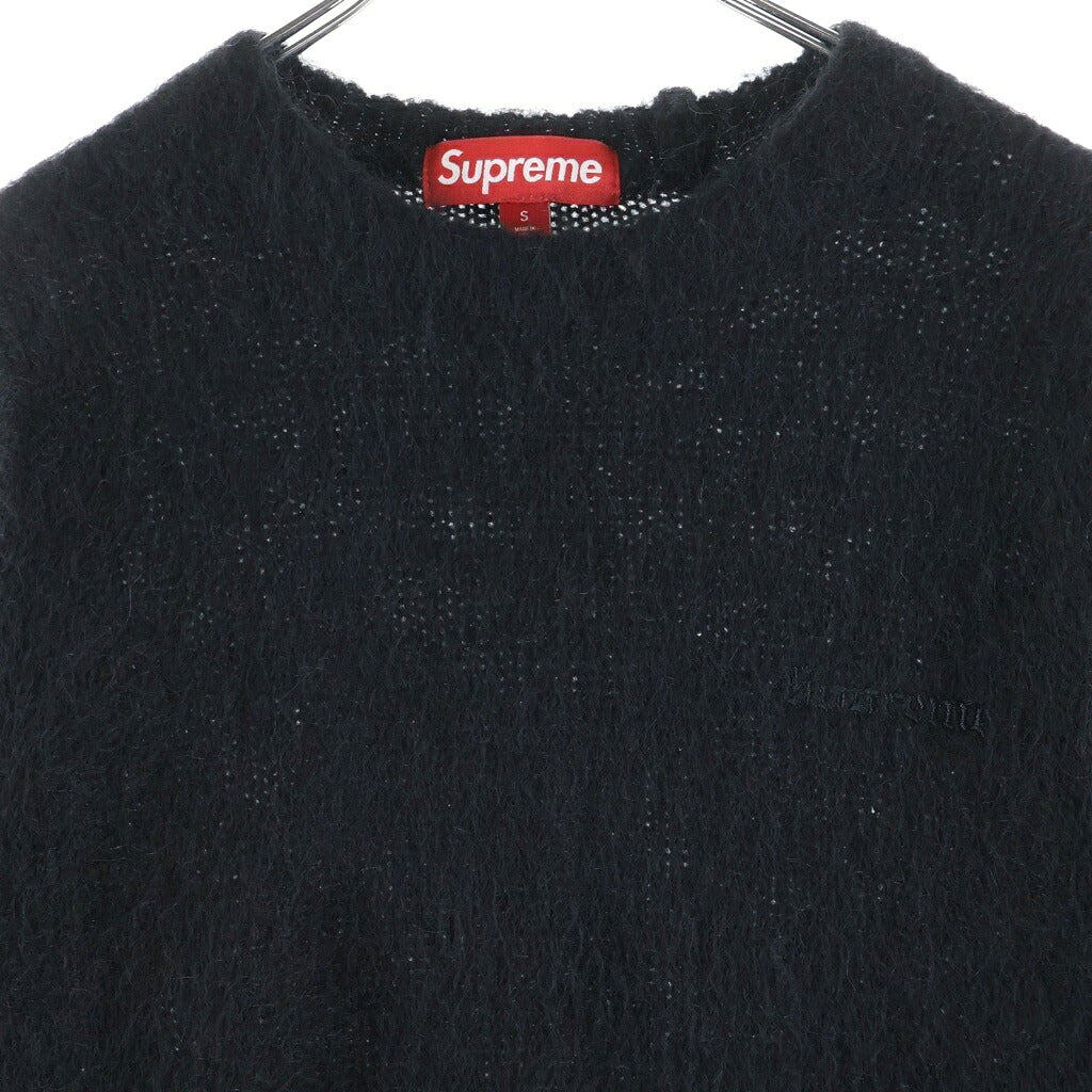SUPREME(シュプリーム) 25AW Brushed Mohair Sweater ブラッシュド モヘア ニットセーター ブラック