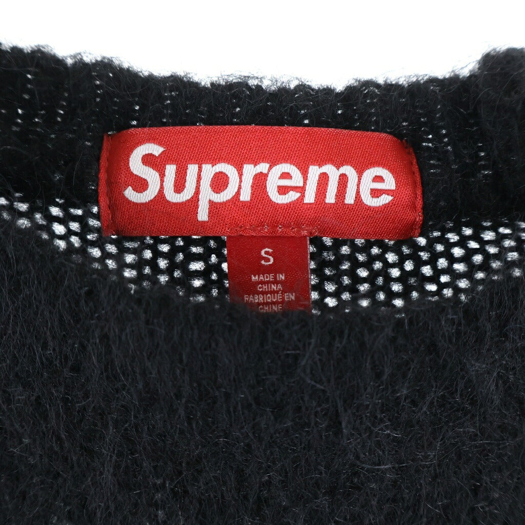 SUPREME(シュプリーム) 25AW Brushed Mohair Sweater ブラッシュド モヘア ニットセーター ブラック