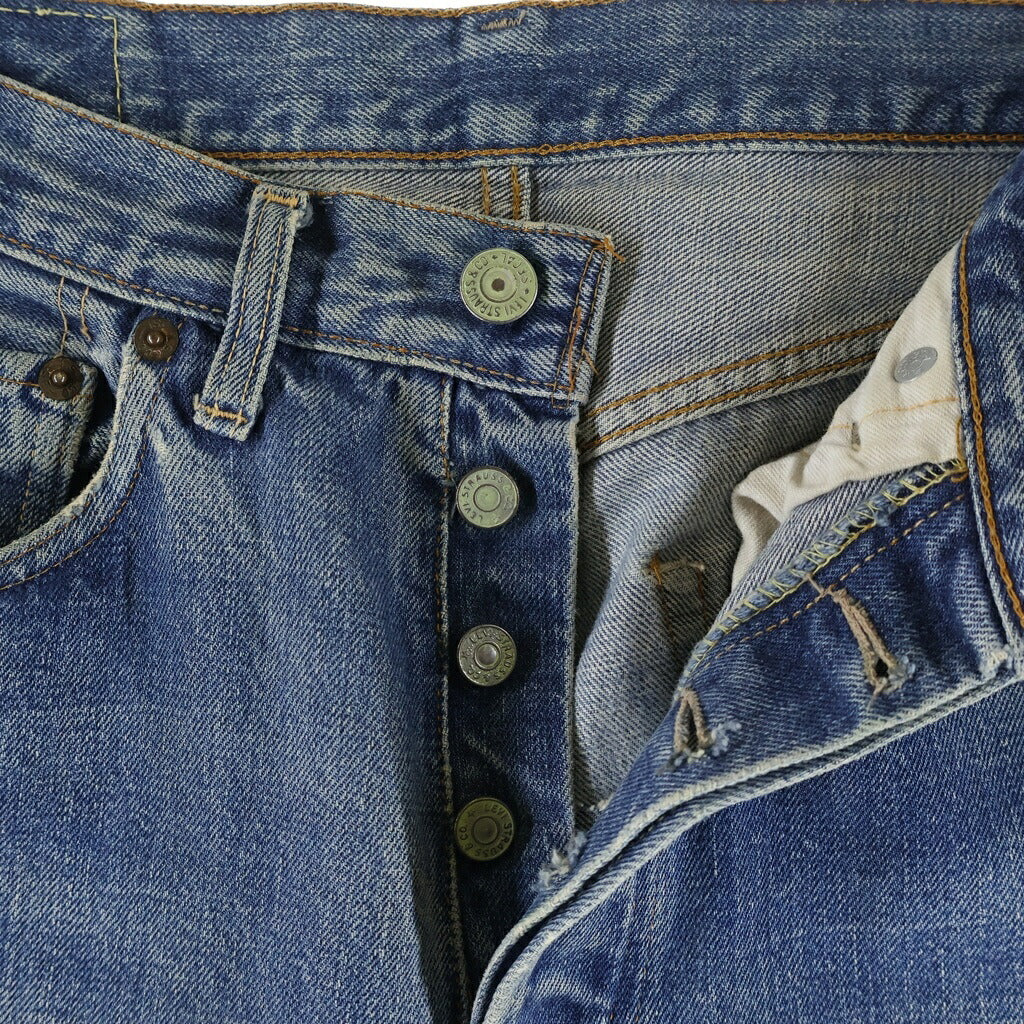 Levi's(リーバイス) 70S VINTAGE 501 BIG E 足長R ボタン裏刻印2 デニムパンツ インディゴ