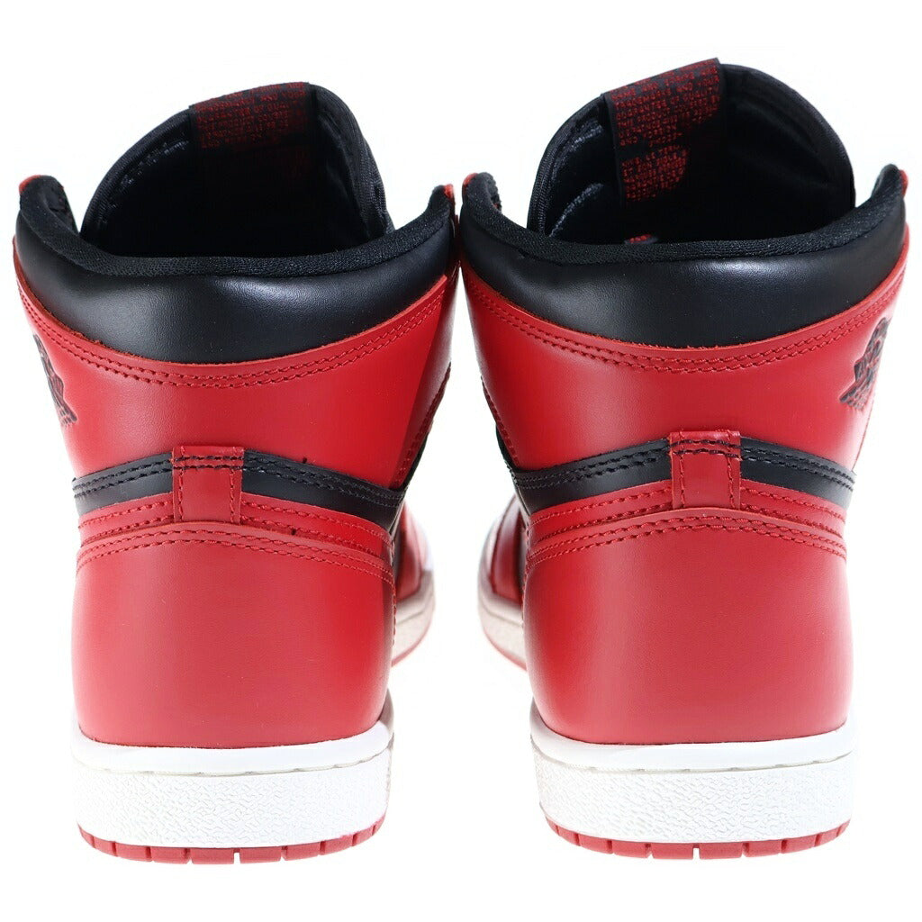 NIKE(ナイキ) AIR JORDAN 1 HIGH 85 VARSITY RED エアジョーダン1 バーシティレッド ハイカットスニーカー ブラック/レッド US10.5/28.5cm BQ4422-600