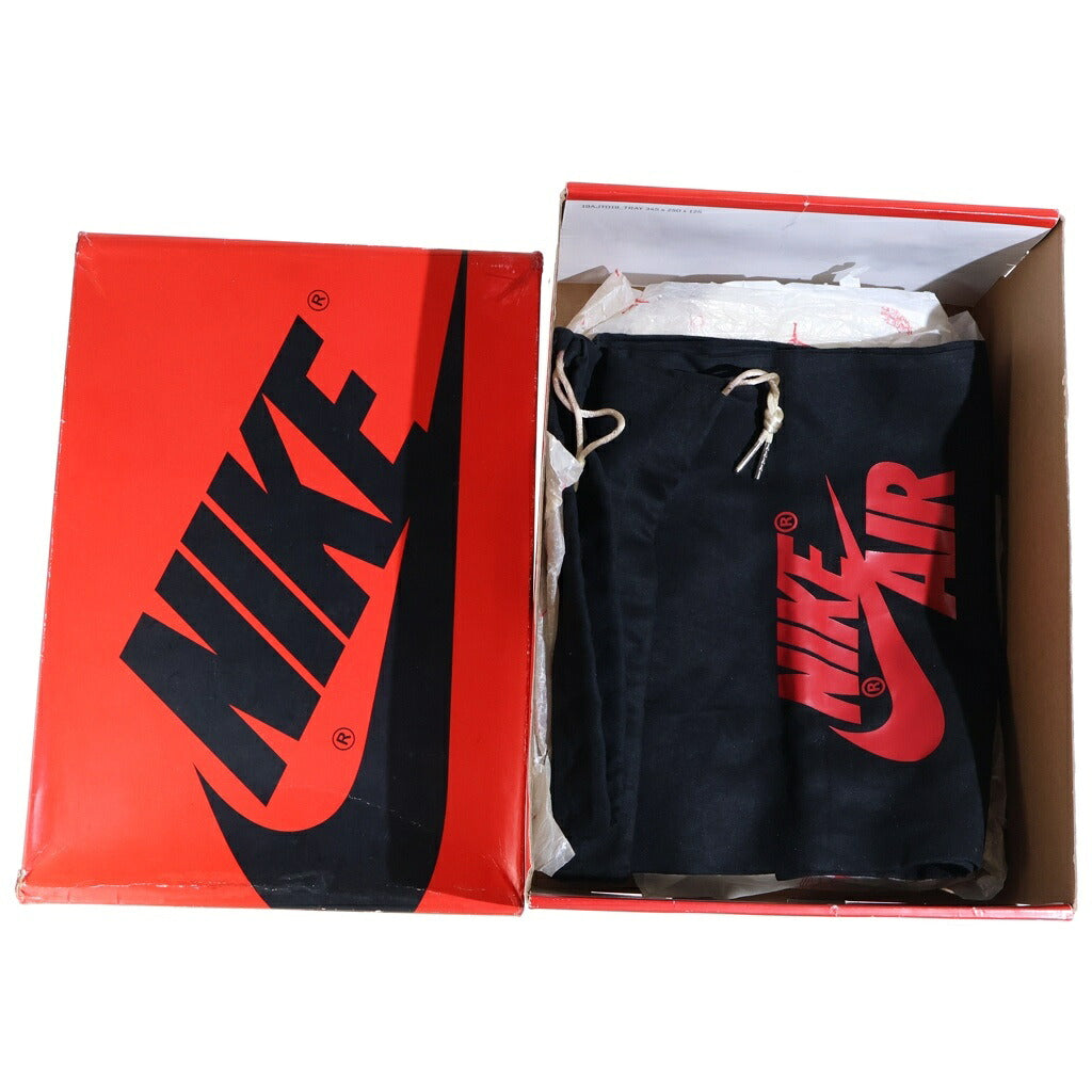 NIKE(ナイキ) AIR JORDAN 1 HIGH 85 VARSITY RED エアジョーダン1 バーシティレッド ハイカットスニーカー ブラック/レッド US10.5/28.5cm BQ4422-600