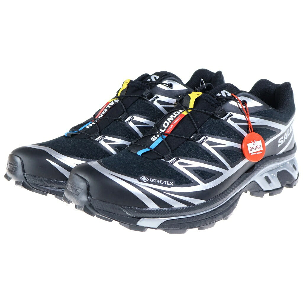 SALOMON(サロモン) XT-6 GTX GORE-TEX ゴアテックス クイックレース ローカットスニーカー ブラック US10.5/28.5cm 474506