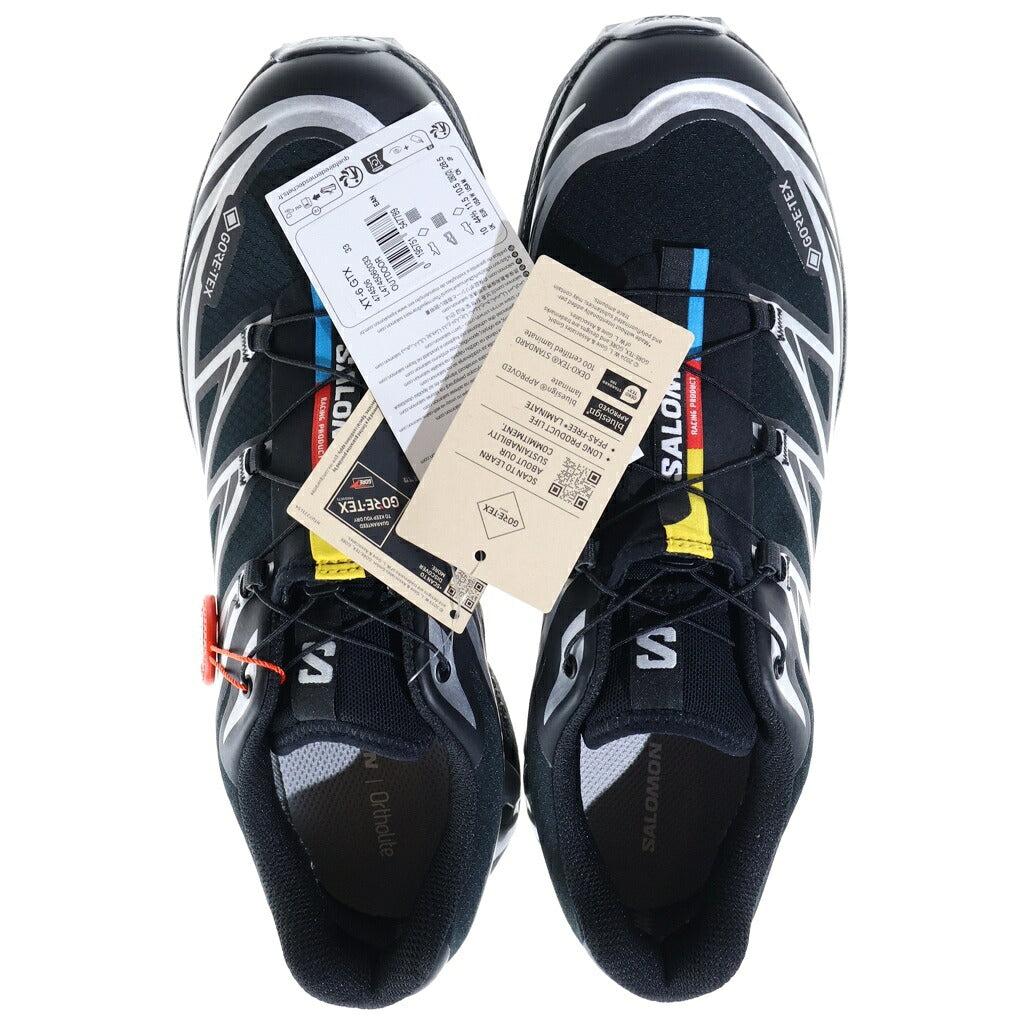 SALOMON(サロモン) XT-6 GTX GORE-TEX ゴアテックス クイックレース ローカットスニーカー ブラック US10.5/28.5cm 474506