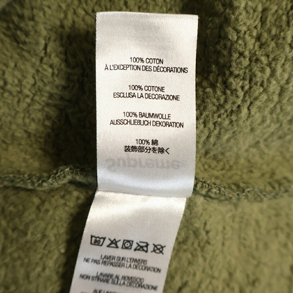 SUPREME(シュプリーム) 21AW × WTAPS Sic em! Hooded Sweatshirt フロントロゴ刺繍 プルオーバーパーカーフーディー カーキ