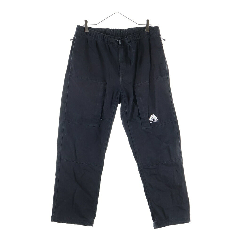 SUPREME(シュプリーム) 22AW × Nike Belted Denim Pant ナイキ ACG ベルテッド デニム カーゴ パンツ ブラック DO7201-010