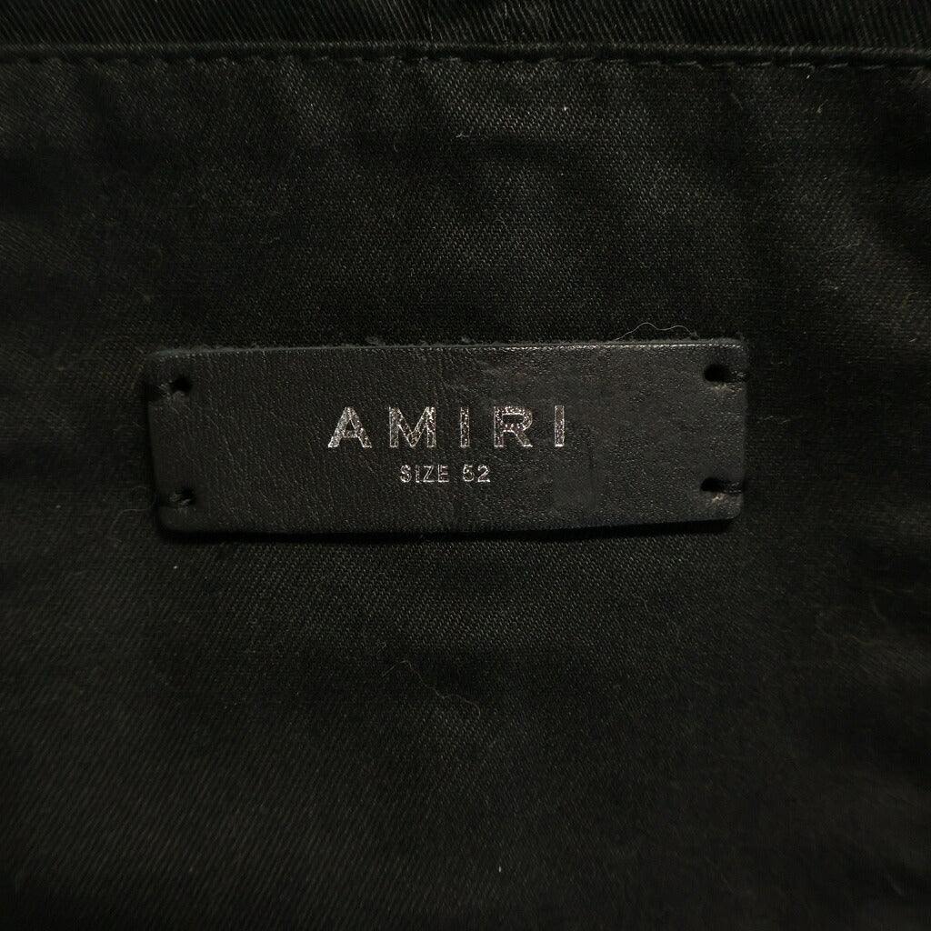 AMIRI(アミリ) M-65 ブリーチバンダナ ミリタリーシャツジャケット ブラック SR3BN0005SMRRCS0
