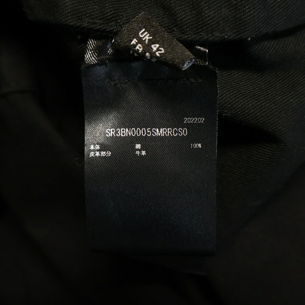 AMIRI(アミリ) M-65 ブリーチバンダナ ミリタリーシャツジャケット ブラック SR3BN0005SMRRCS0