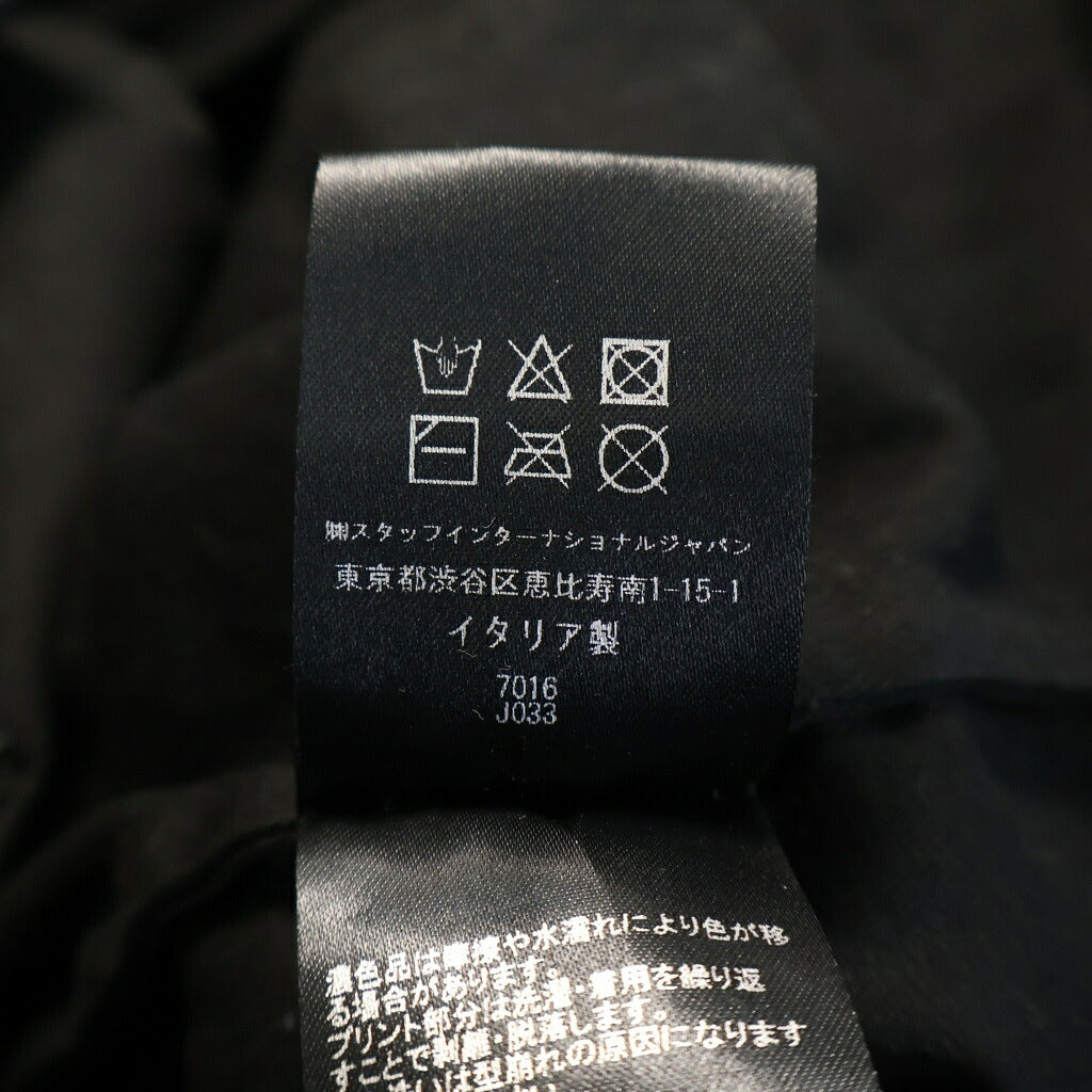 AMIRI(アミリ) M-65 ブリーチバンダナ ミリタリーシャツジャケット ブラック SR3BN0005SMRRCS0