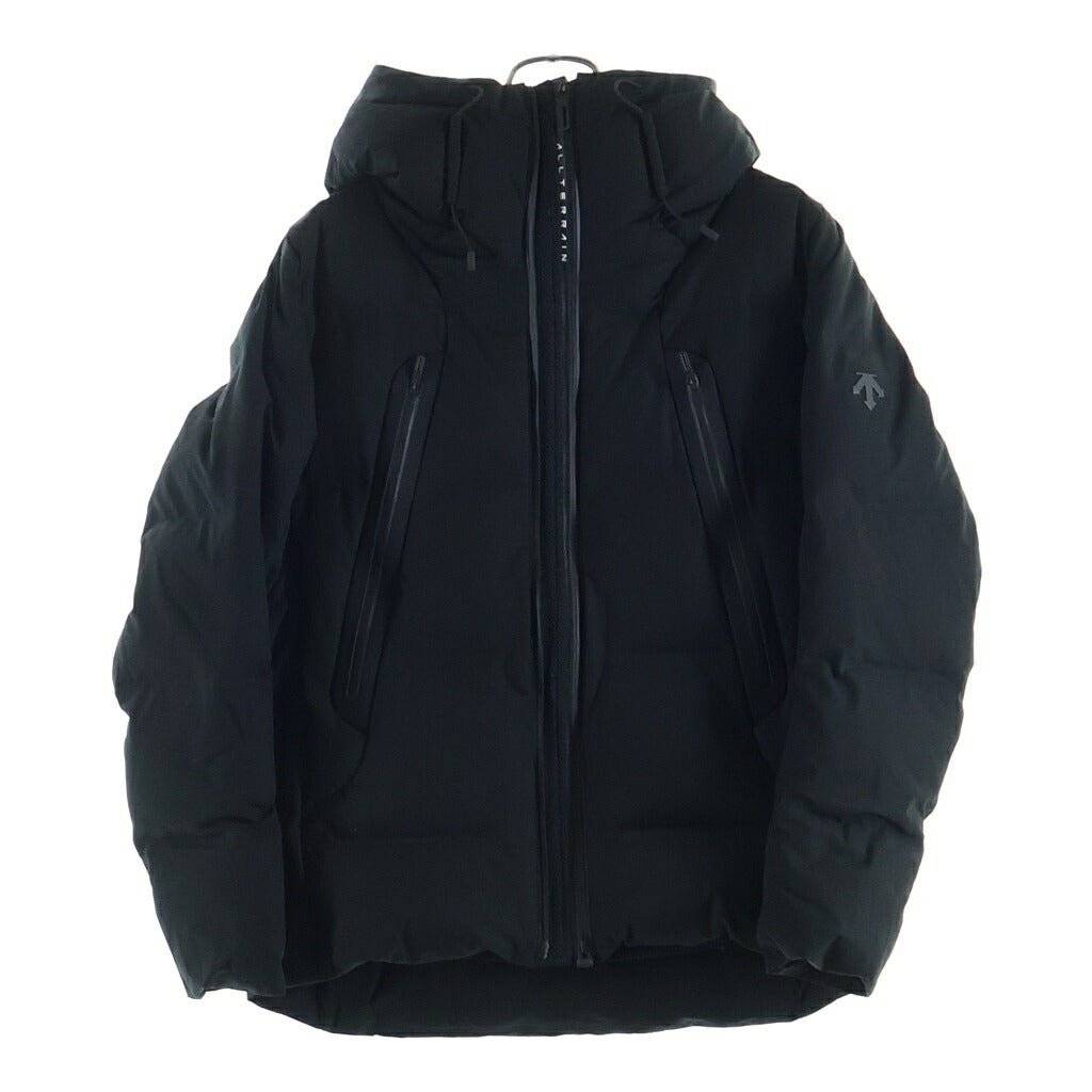 DESCENTE(デサント) × 水沢ダウン MOUNTAINEER フーデッド ナイロン ダウンジャケット ブラック DAMYGK30U