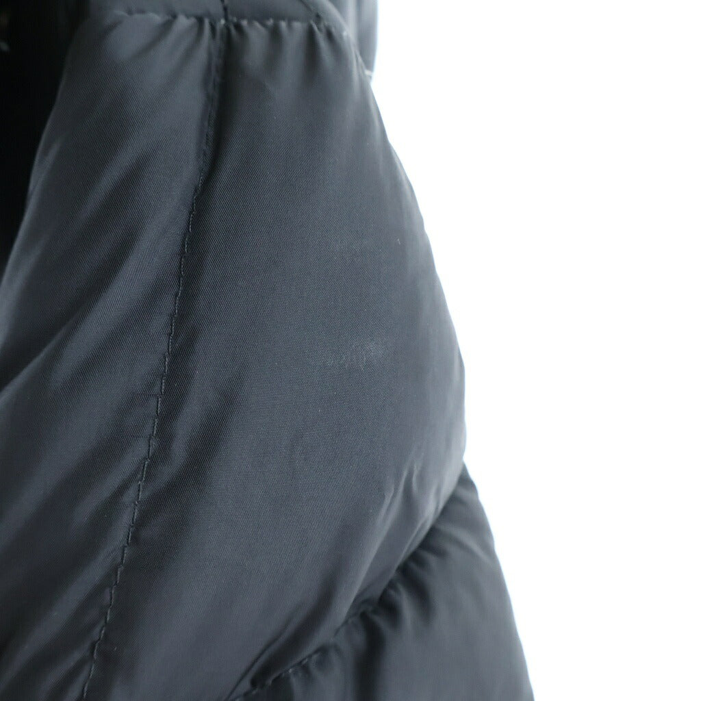 MONCLER(モンクレール) 15AW BERRIAT ベリア ロゴワッペン ジップアップ ダウンジャケット ブラック A20914198205