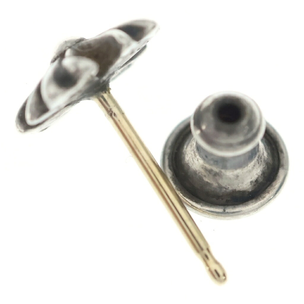 CHROME HEARTS(クロムハーツ) No2 CH PLS CHプラス スタッドピアス シルバー BCA105