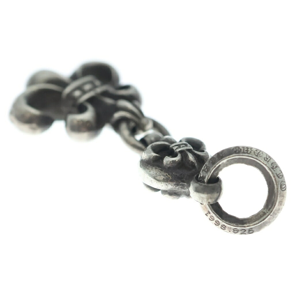 CHROME HEARTS(クロムハーツ) 1BALL BS FLEUR 1ボールBSフレアチャーム ペンダントトップ シルバー BCA198