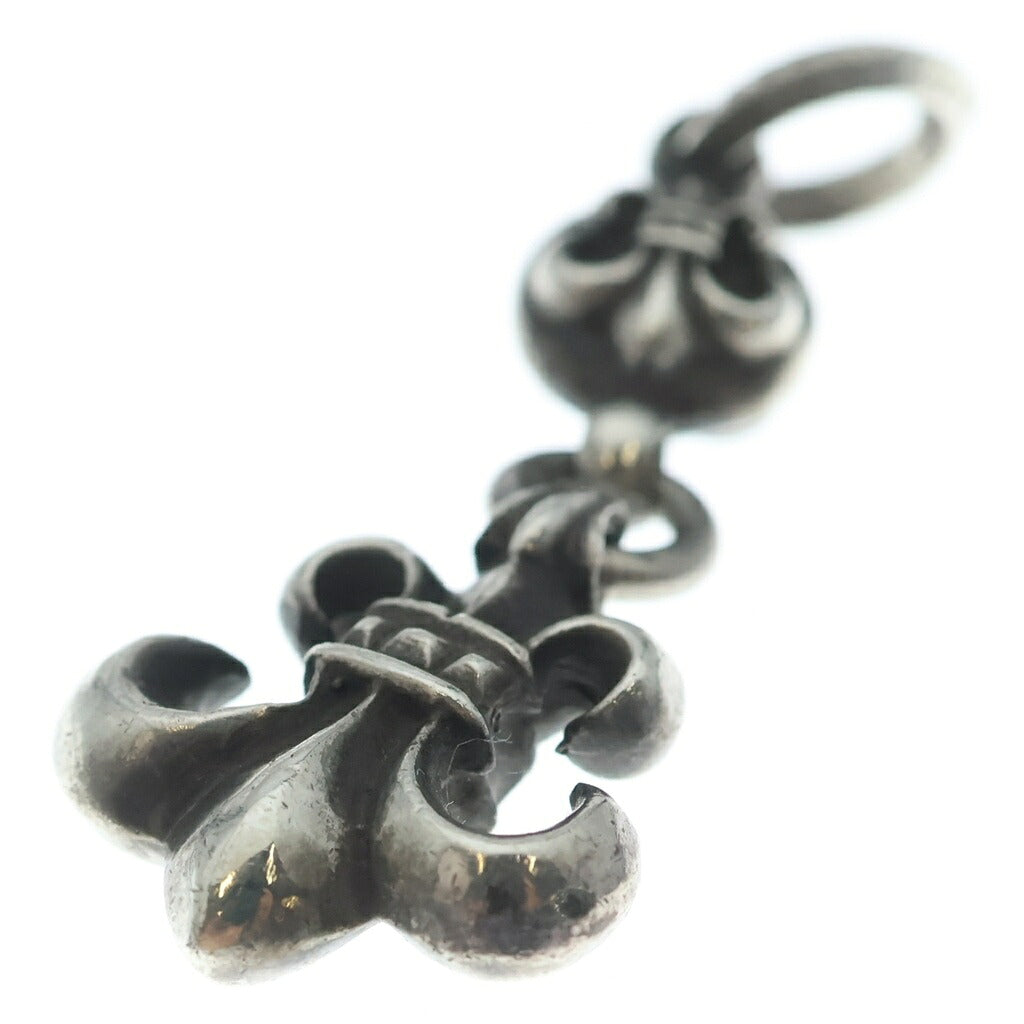 CHROME HEARTS(クロムハーツ) 1BALL BS FLEUR 1ボールBSフレアチャーム ペンダントトップ シルバー BCA198