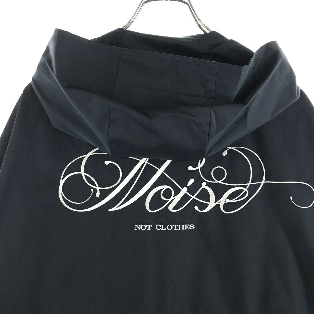 UNDERCOVER(アンダーカバー) 20SS WE MAKE NOISE 刺繍デザイン モッズコート ブラック UCY9304