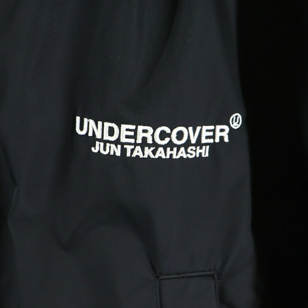 UNDERCOVER(アンダーカバー) 20SS WE MAKE NOISE 刺繍デザイン モッズコート ブラック UCY9304