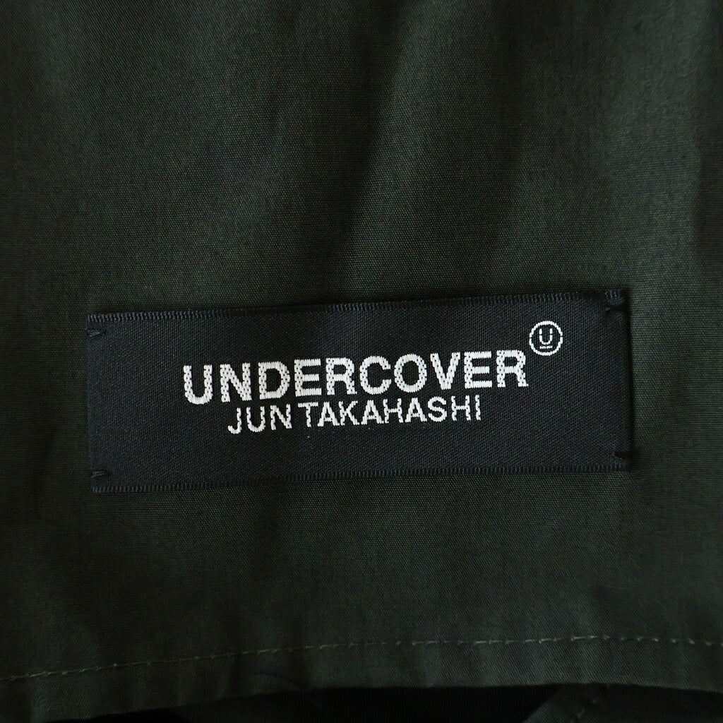 UNDERCOVER(アンダーカバー) 22SS ORGE YOU ASSHOLE パネルプリント ウェザーモッズコート ダークグリーン UC1B4307-1