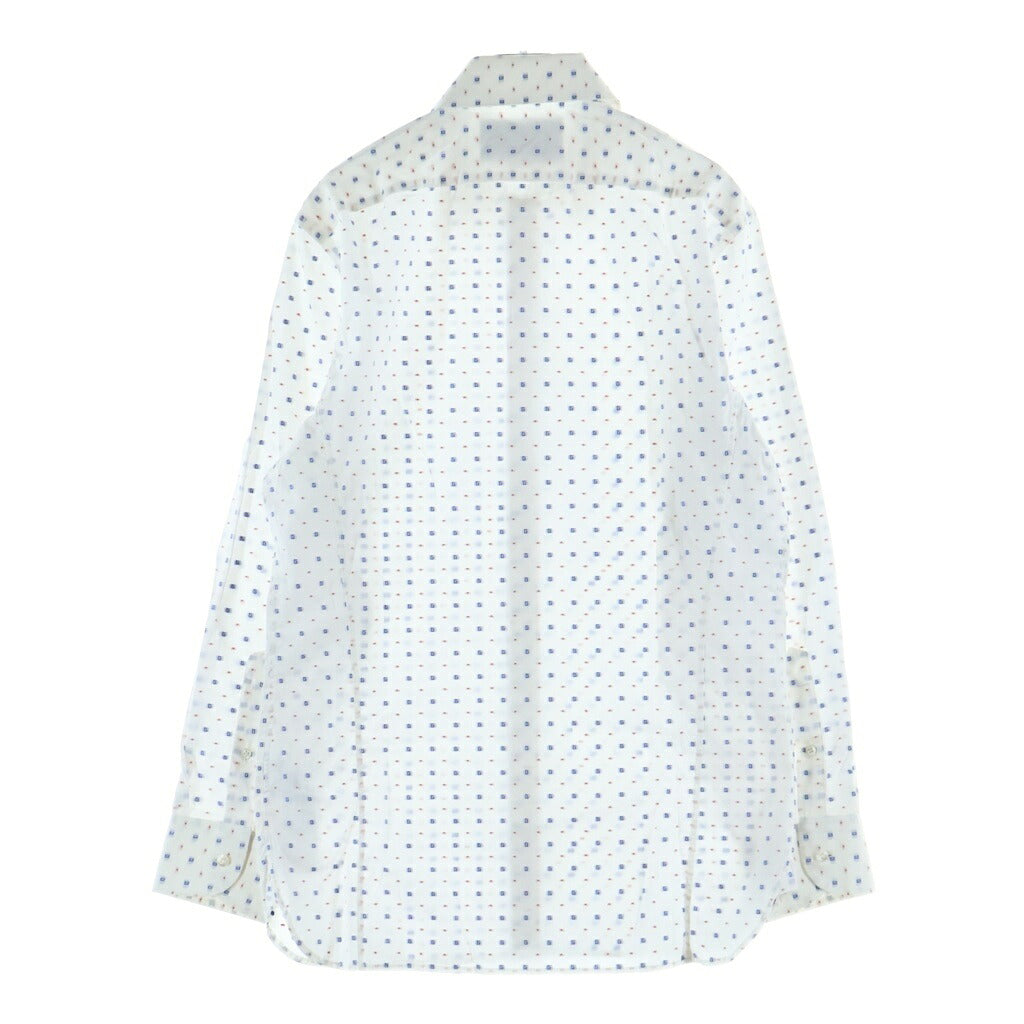 GUCCI(グッチ) 刺繍総柄 長袖シャツ ホワイト 494722 ZAAES