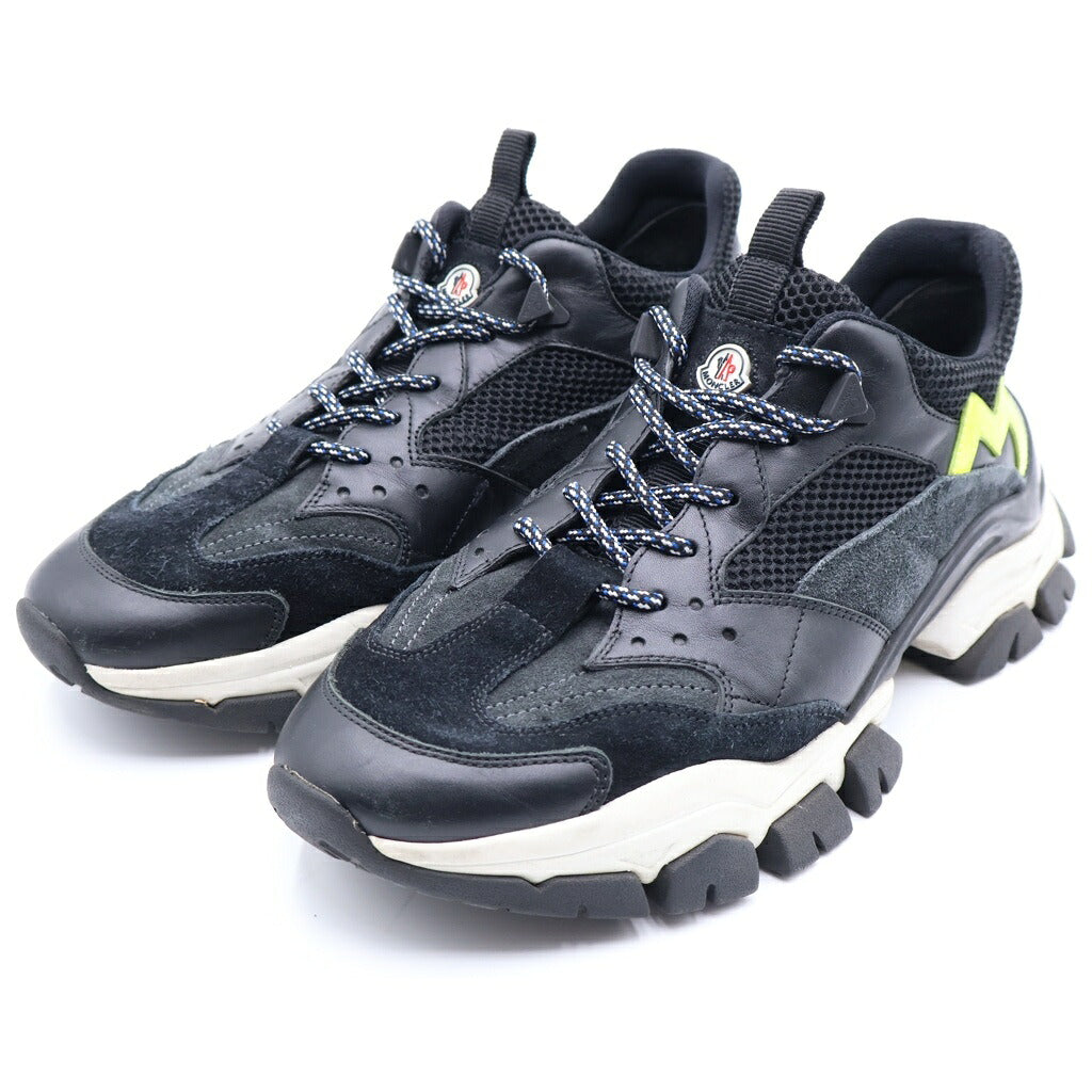 MONCLER(モンクレール) TERRY SCARPA メッシュ ローカットスニーカー ブラック