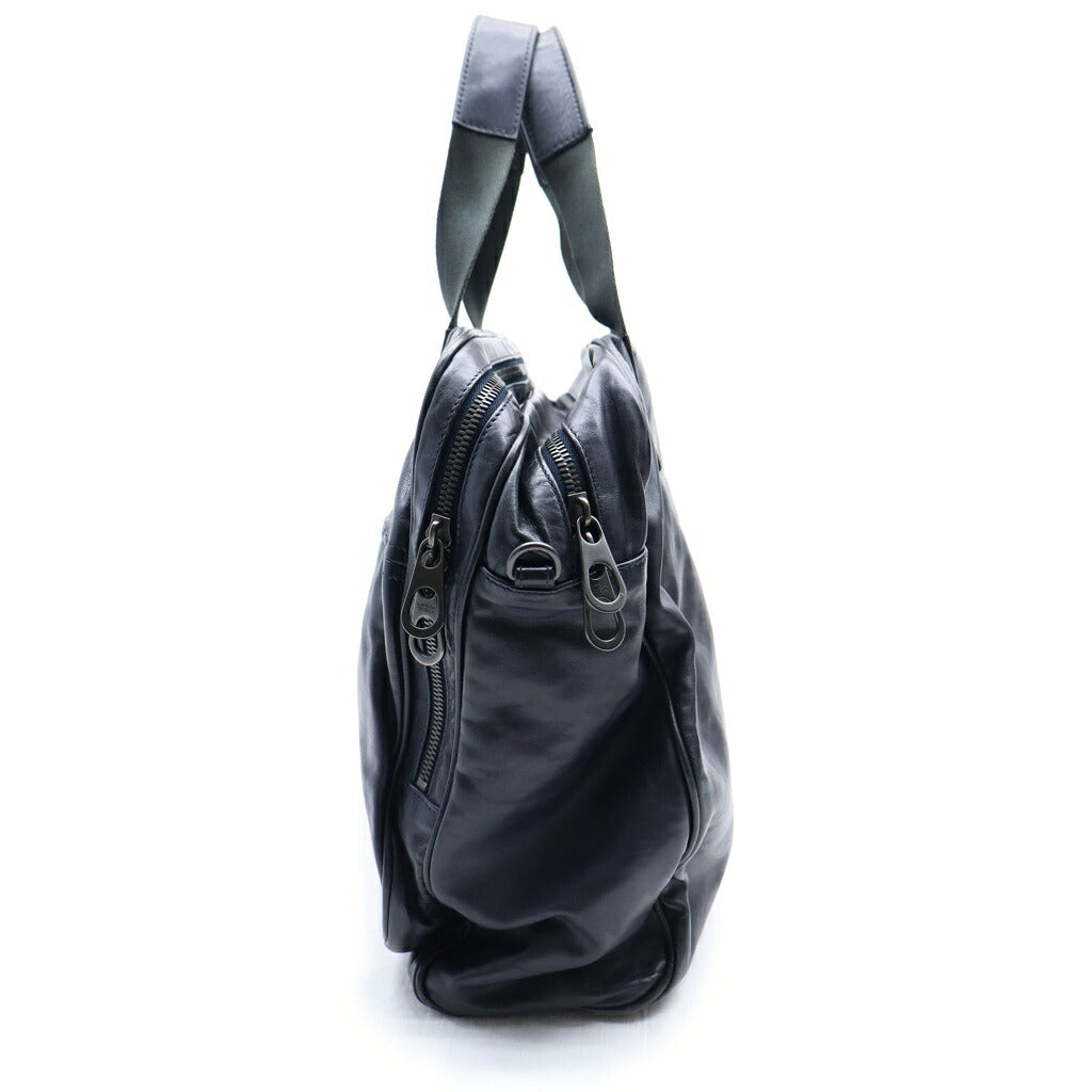 BOTTEGA VENETA(ボッテガヴェネタ) イントレチャート レザー ビジネスバッグ ハンドバッグ ブラック 245173 VN031