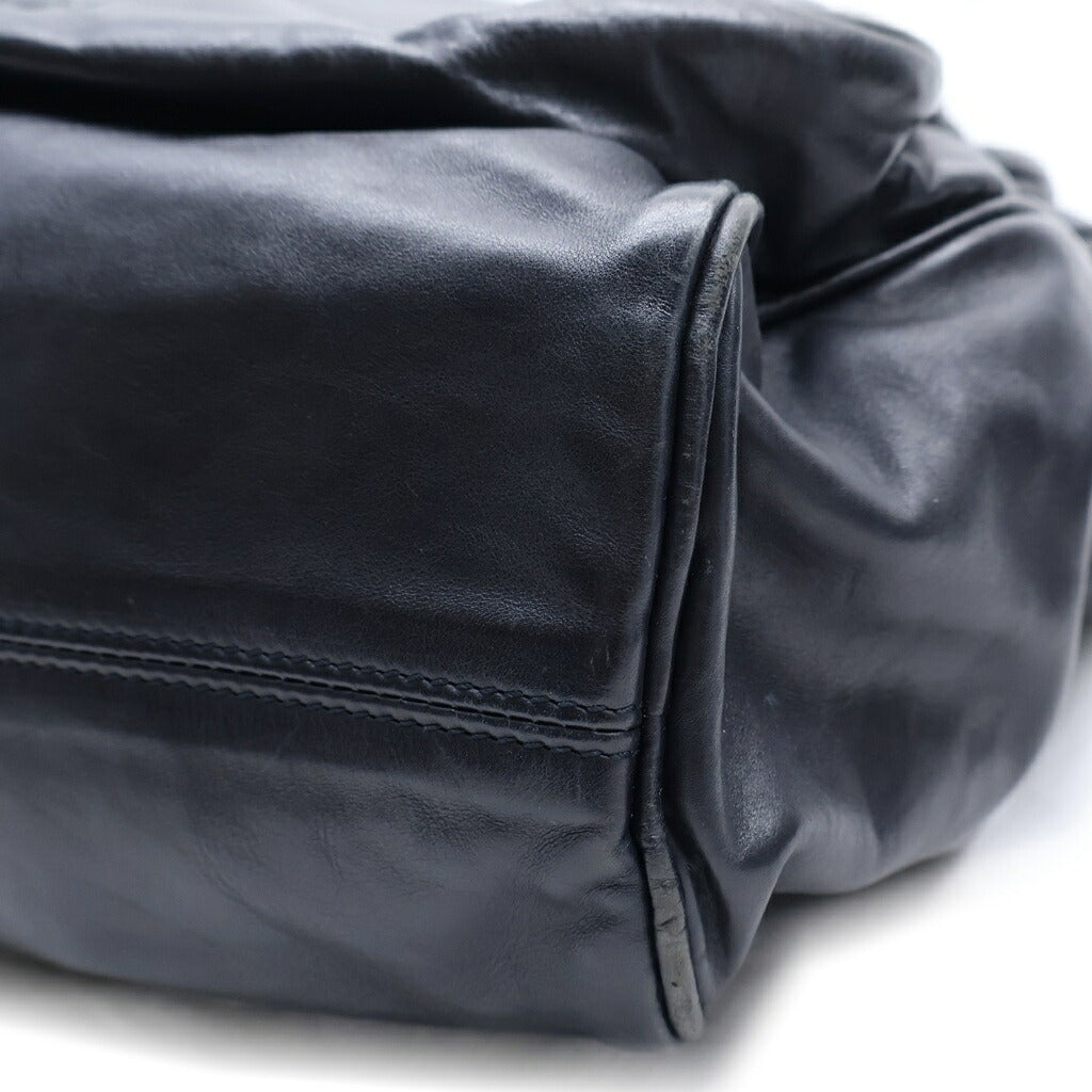BOTTEGA VENETA(ボッテガヴェネタ) イントレチャート レザー ビジネスバッグ ハンドバッグ ブラック 245173 VN031