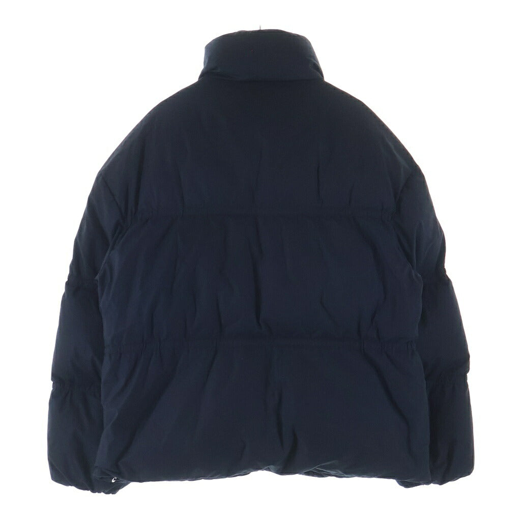 MONCLER(モンクレール) ×JIL SANDER ジルサンダー Mimimycin Down Jacket ミミミシン ダウンジャケット ロゴプレート ネイビー レディース K24051A00018