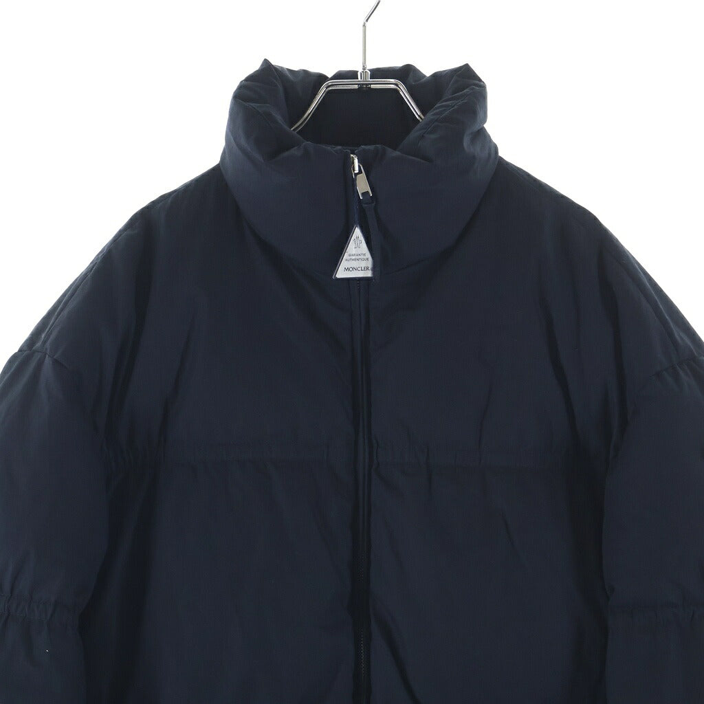 MONCLER(モンクレール) ×JIL SANDER ジルサンダー Mimimycin Down Jacket ミミミシン ダウンジャケット ロゴプレート ネイビー レディース K24051A00018