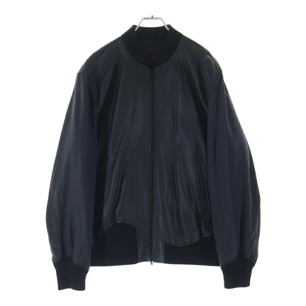 LOUIS VUITTON(ルイヴィトン) モノグラム リバーシブル レザーナイロン ジップアップブルゾン ジャケット ブラック HIL47WTKV