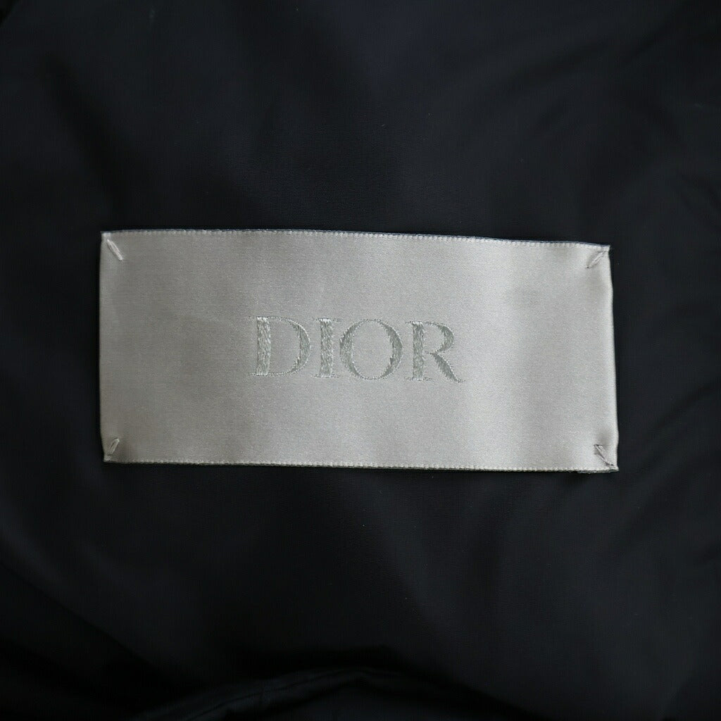 DIOR(ディオール) オブリーク トロッター 総柄 ナイロン ダウンジャケット ネイビー 943C449A4462