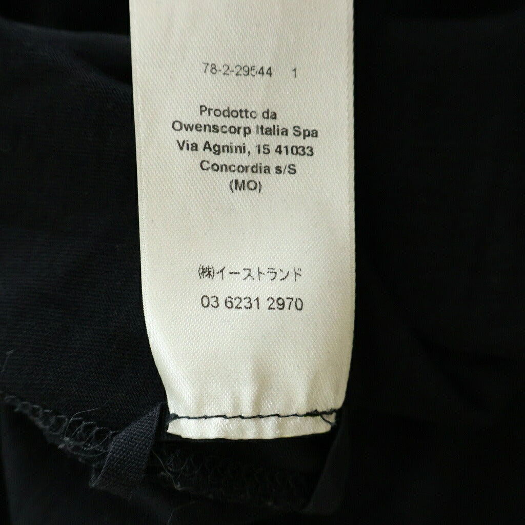 Rick Owens(リックオウエンス) 25AW LEVEL LS T レベル ロングスリーブ クルーネックカットソー Tシャツ ブラック RU02E1266-JA