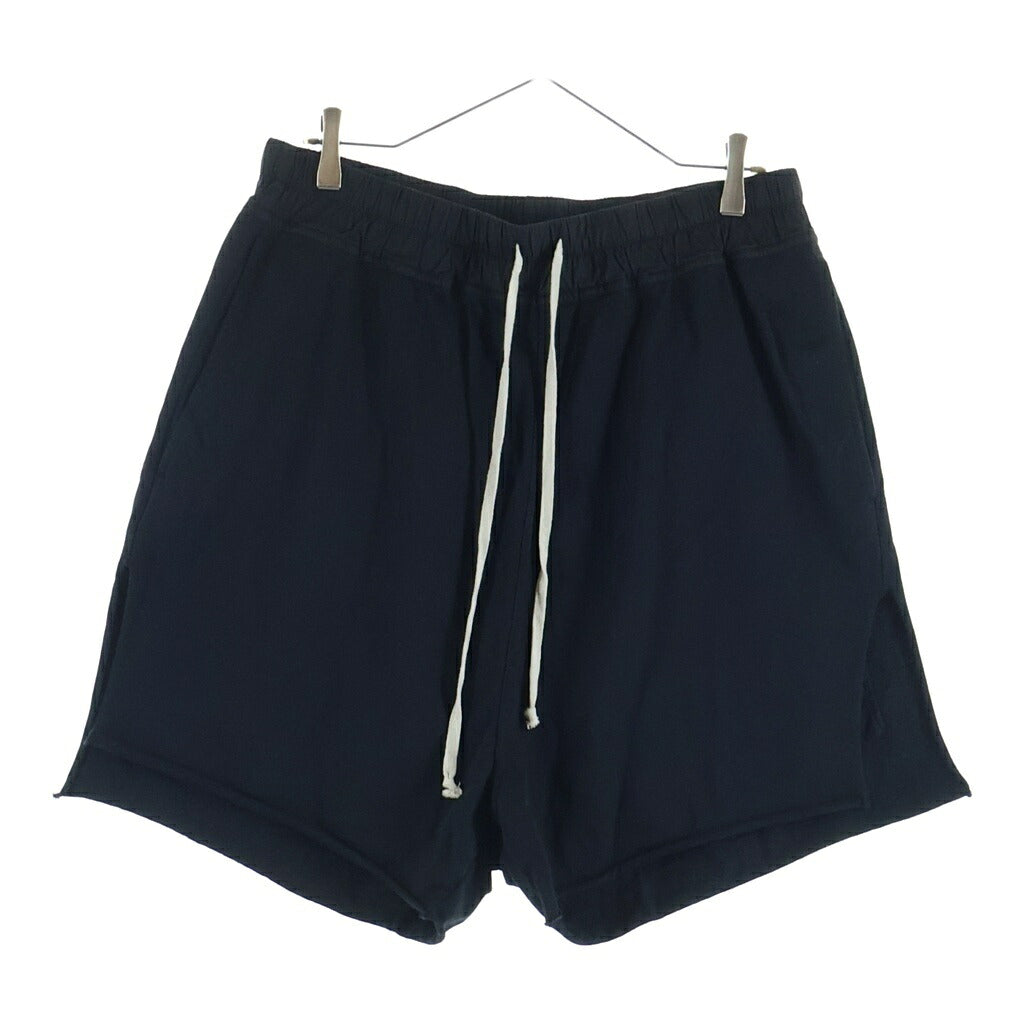Rick Owens DRKSHDW(リックオウエンス ダークシャドウ) 22SS Jersey Trucker Cut Offs ジャージー トラッカー カットオフ ショートパンツ ブラック DU01B7388-RIG