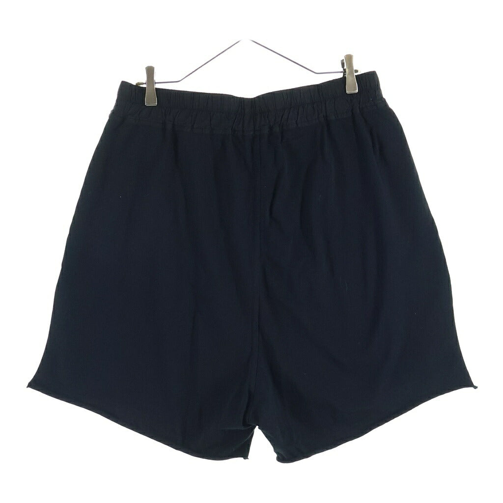 Rick Owens DRKSHDW(リックオウエンス ダークシャドウ) 22SS Jersey Trucker Cut Offs ジャージー トラッカー カットオフ ショートパンツ ブラック DU01B7388-RIG