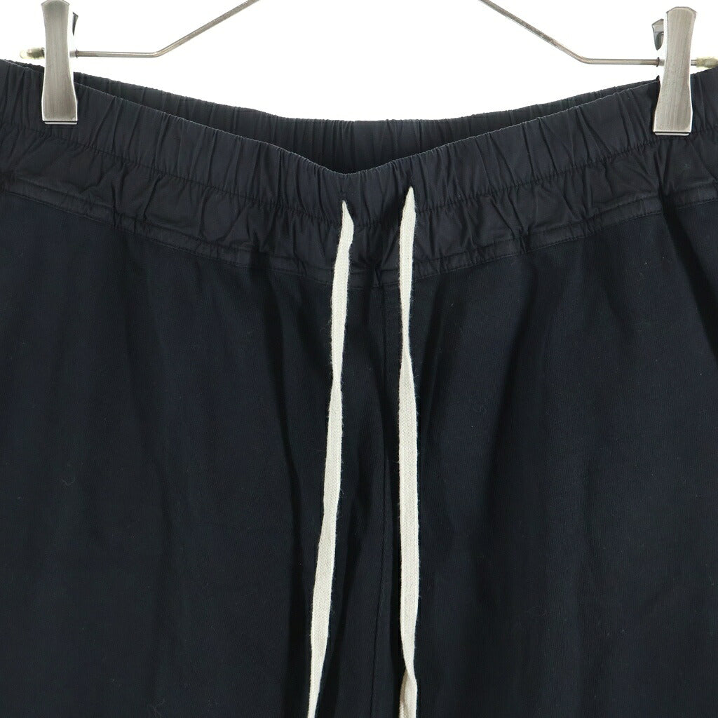 Rick Owens DRKSHDW(リックオウエンス ダークシャドウ) 22SS Jersey Trucker Cut Offs ジャージー トラッカー カットオフ ショートパンツ ブラック DU01B7388-RIG