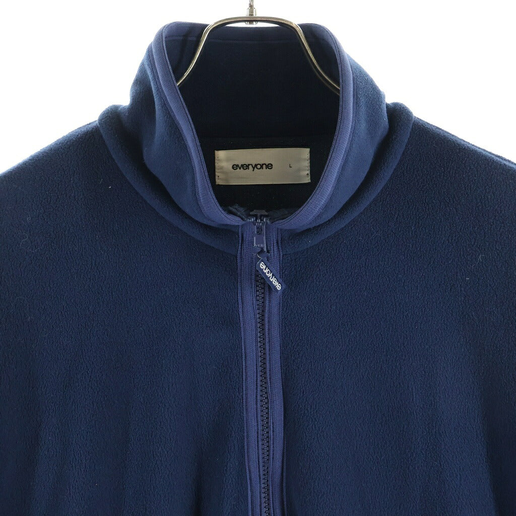 everyone(エブリワン) PRIMALOFT BIO fleece zip up jacket プリマロフト バイオ フリース ジップアップ ジャケット ネイビー EV24-JK22