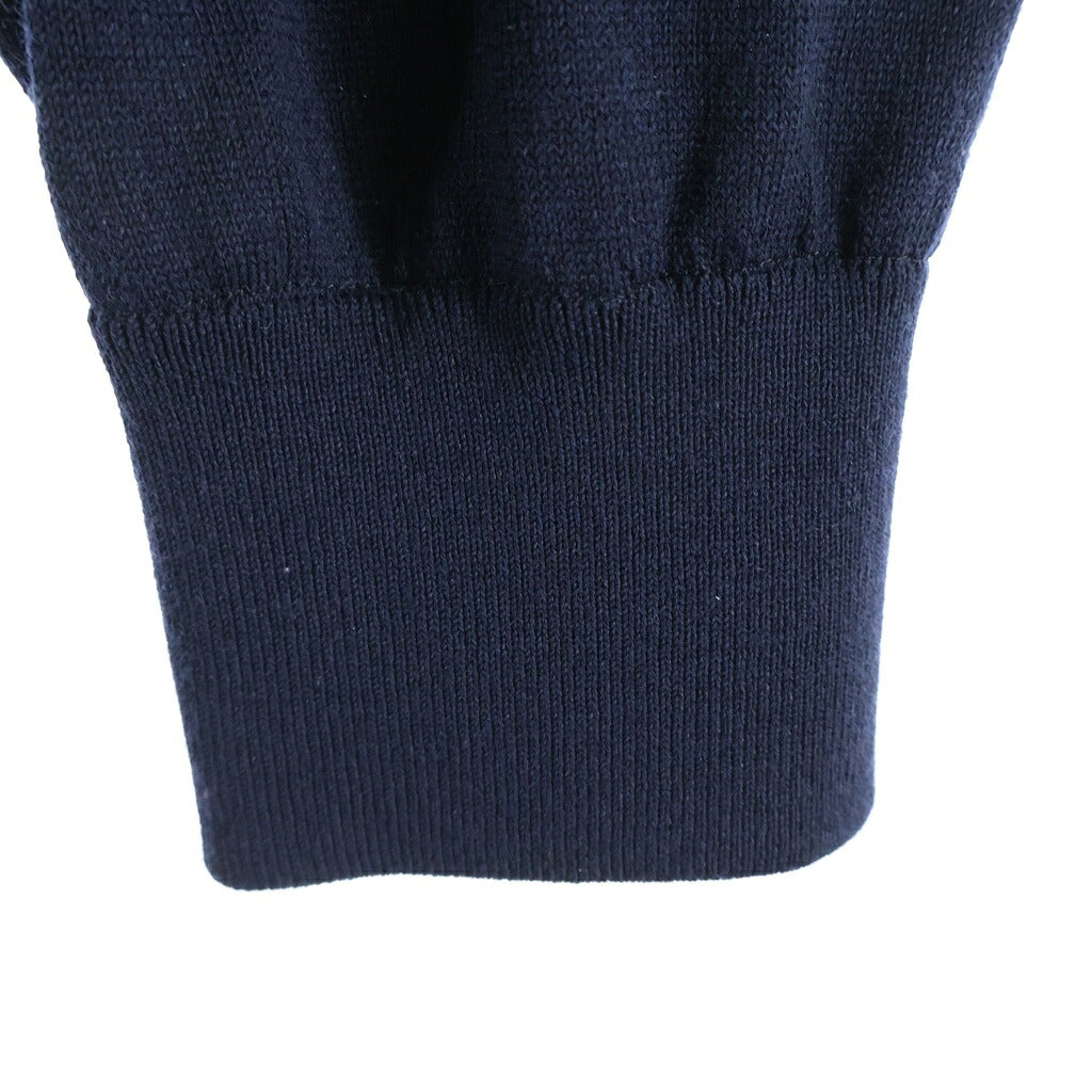 everyone(エブリワン) CREWNECK KNIT クルーネック ニット セーター ネイビー EV23-KT02