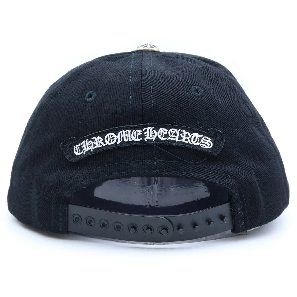 CHROME HEARTS(クロムハーツ) BS FLEUR SCROLL BSBL CAP BSフレア スクロール ベースボールキャップ ブラック