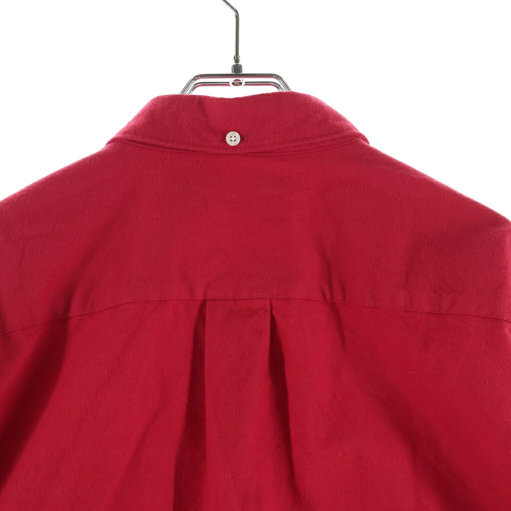 SUPREME(シュプリーム) 25AW Loose Fit Flennel Oxford Shirt ルーズフィット フランネル オックスフォード 長袖シャツ レッド