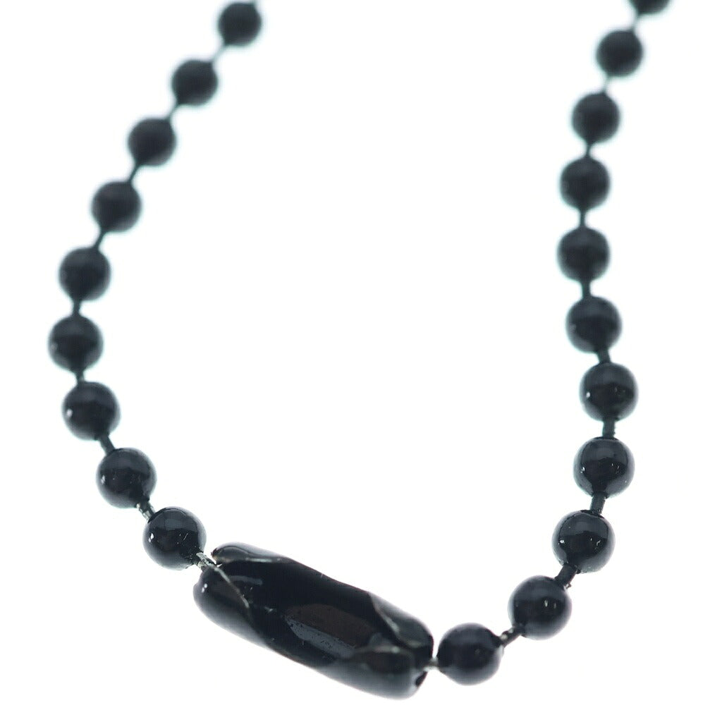 CHROME HEARTS(クロムハーツ) RUBBER FLUER BS フレア ラバーネックレス ペンダント シリコン ブラック
