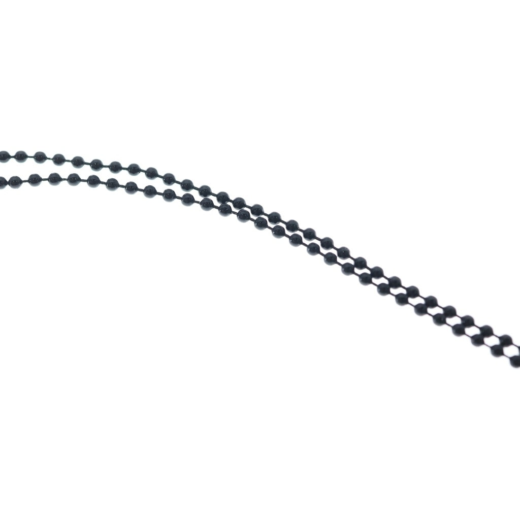 CHROME HEARTS(クロムハーツ) RUBBER FLUER BS フレア ラバーネックレス ペンダント シリコン ブラック