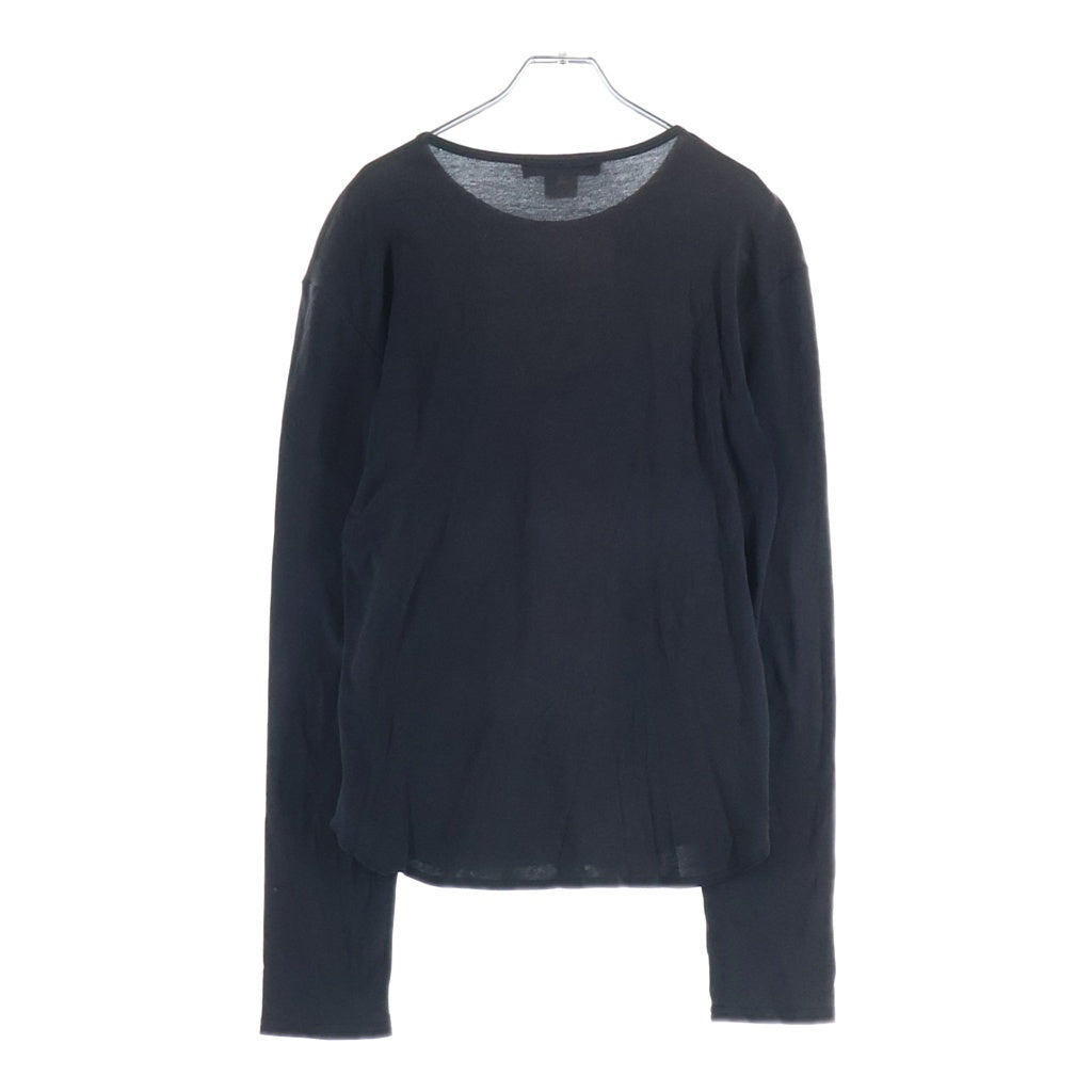 RAF SIMONS(ラフシモンズ) 99AW Radioactivity Skulls Hearts Daggers L/S Tee レイディオウアクティヴィティ スカルズ ハーツ ダガーズ フロントプリント長袖Tシャツ ブラック