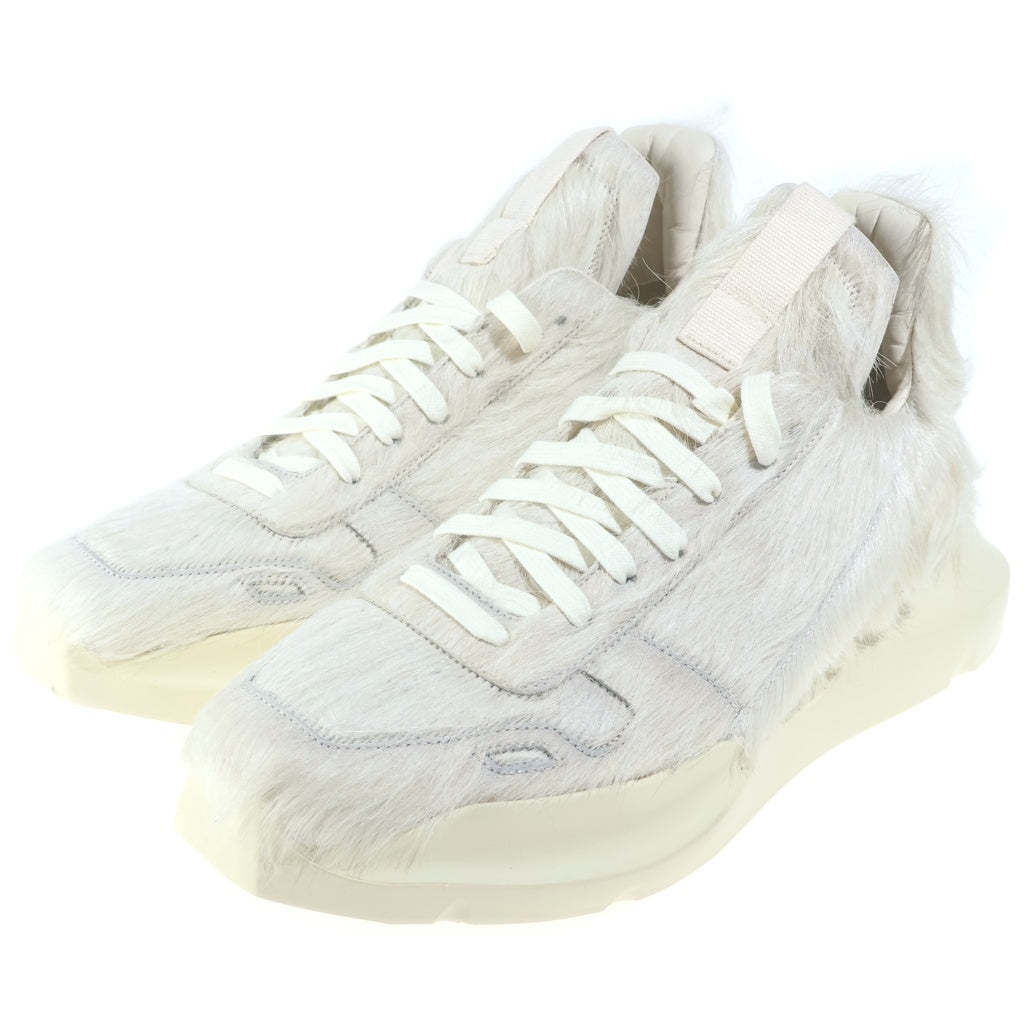Rick Owens(リックオウエンス) GETH RUNNER ゲスランナー ハラコ ローカットスニーカー 02E1814